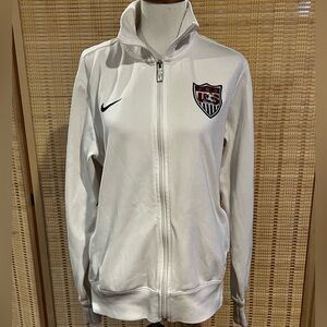 Nike US Soccer zip up jacket size medium